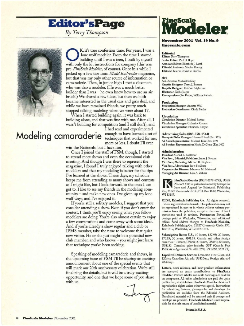 FineScale Modeler 2001-11 (Vol19-09)